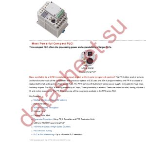 AFPX-C14TD datasheet  